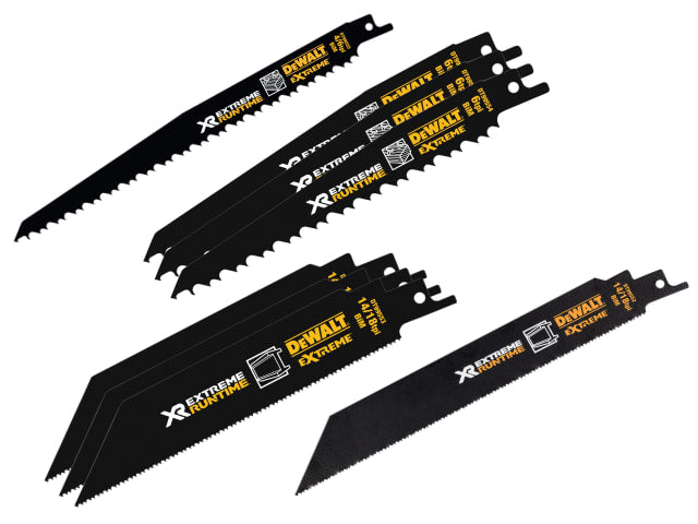 DEWALT DT99551 XR Reciprocating Saw Blade Set, 8 Piece