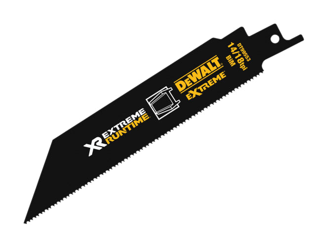 DEWALT XR Metal Reciprocating Blades, Metal Cutting