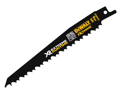 DEWALT XR Reciprocating Blades, Wood with Nails