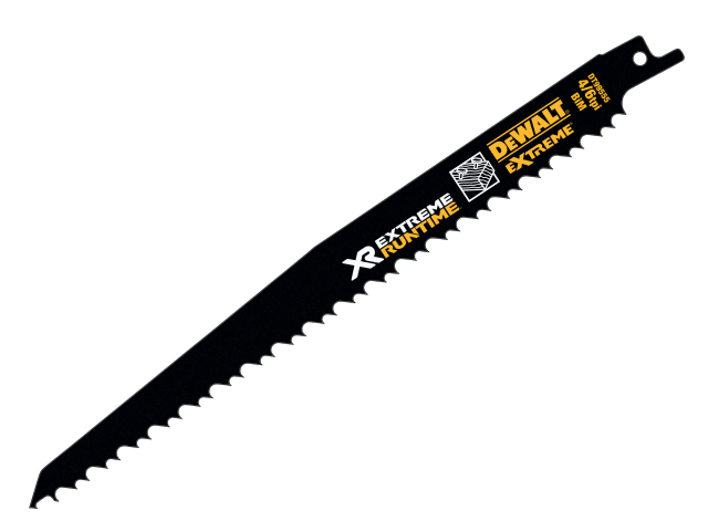 DEWALT XR Reciprocating Blades, Wood with Nails