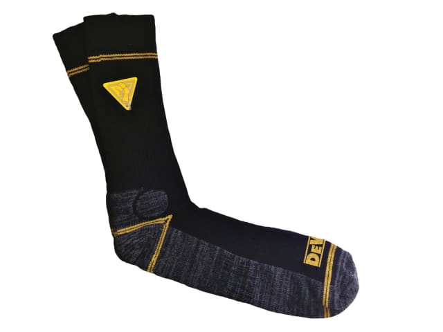DEWALT Pro Comfort Work Socks (Pack 2 Pairs)