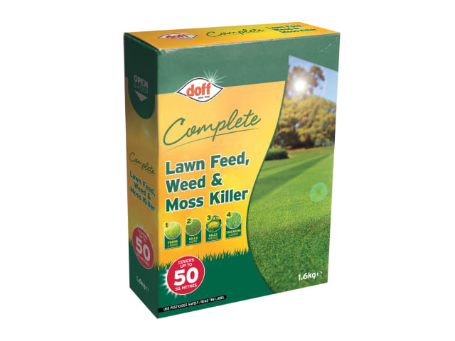 DOFF Complete Lawn Feed, Weed & Moss Killer