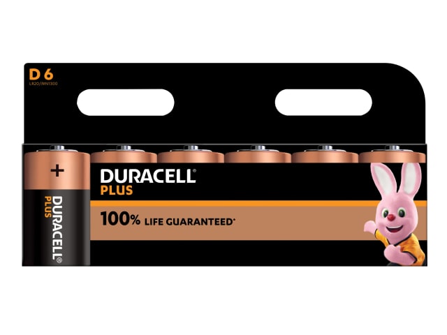 Duracell Plus Power +100% Batteries