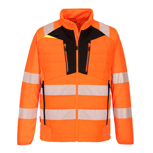 Portwest DX4 Hi-Vis Hybrid Baffle Jacket