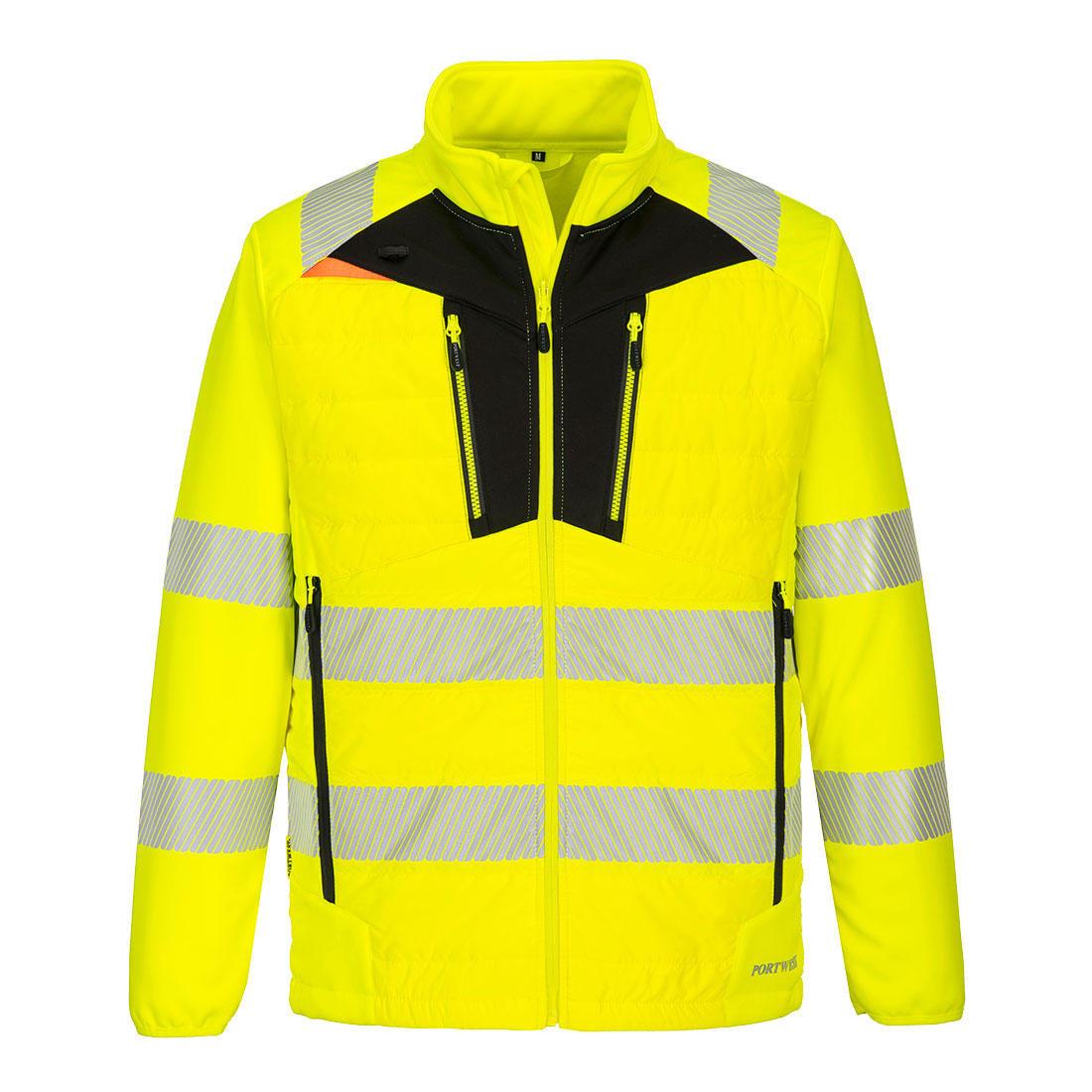 Portwest DX4 Hi-Vis Hybrid Baffle Jacket