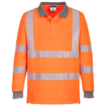 Portwest Eco Hi-Vis Polo Shirt L/S (6 Pack) - thumbnail 1
