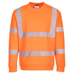 Portwest Eco Hi-Vis Sweatshirt - Orange/Yellow - thumbnail 1