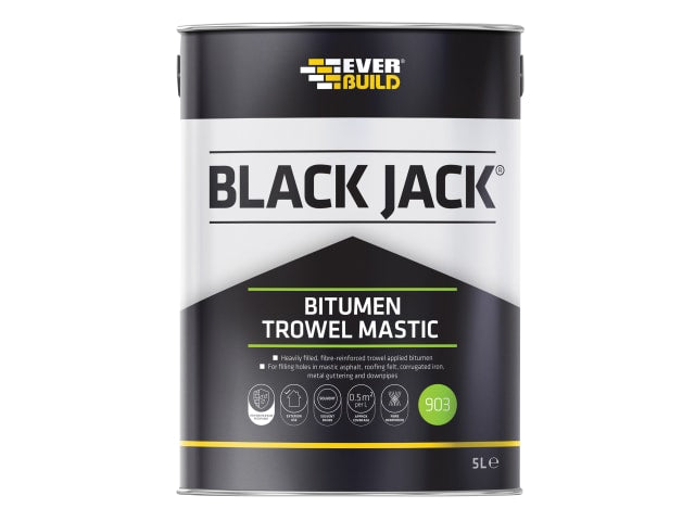 Everbuild Black Jack 903 Bitumen Trowel Mastic