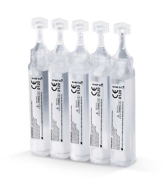 Click Medical Eyewash Pods Pack 25 X 20ML - (Pack of 25)