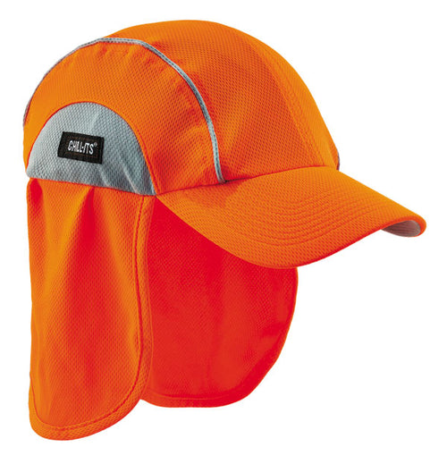 Ergodyne High Performance Hat With Shade Orange