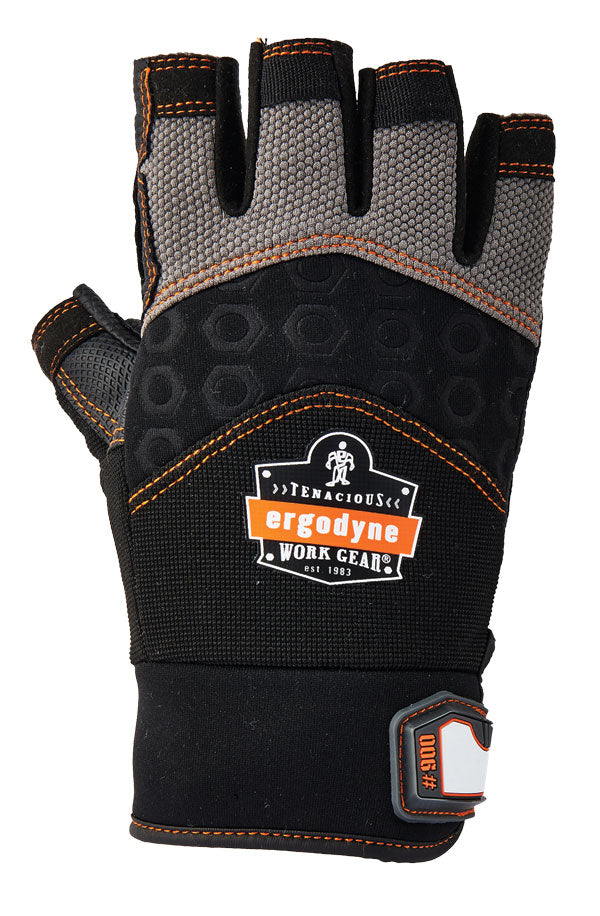 Ergodyne Ergodyne Impact Fingerless Glove Lge