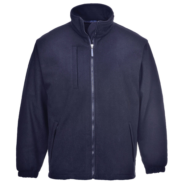 Navy blue Portwest Buildtex Laminated Fleece 3L a durable and insulated outerwear choice.
