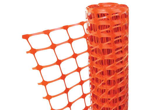 Faithfull Orange Barrier Fencing 1m x 50m