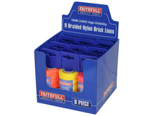 Faithfull Brick Line Replacement Dispenser Reel CDU, 9 Piece