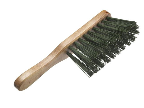 Faithfull Stiff Green PVC Hand Brush 275mm (11in)