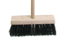 Faithfull Broom PVC 325mm (13in) Head complete with Handle