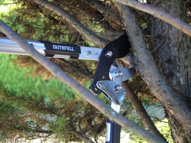 Faithfull Countryman Ratchet Bypass Telescopic Lopper