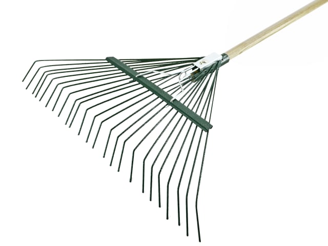 Faithfull Countryman Lawn Rake 24 Round Tines