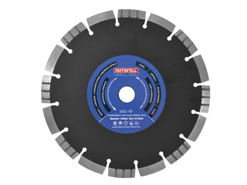 Faithfull Multi Cut Diamond Blade