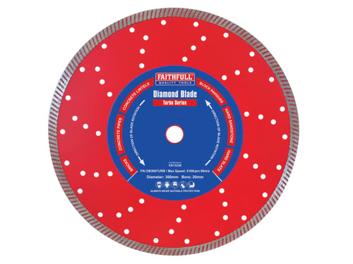 Faithfull Turbo Cut Diamond Blade