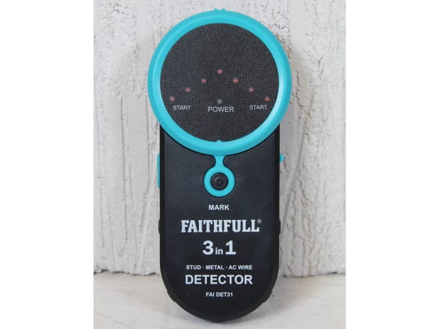 Faithfull 3-in-1 Detector Stud Metal & Live Wire