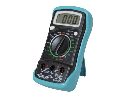 Faithfull Multimeter LCD Display