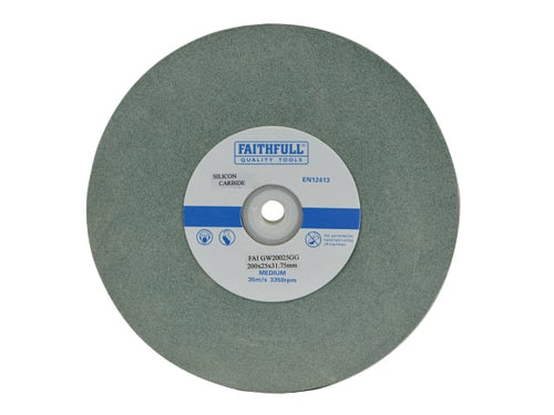 Faithfull Grinding Wheels, Silicon Carbide