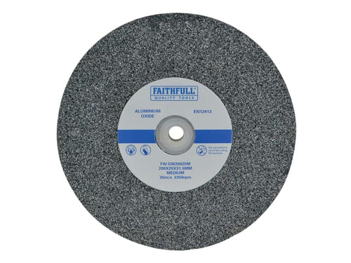 Faithfull Grinding Wheels, Aluminium Oxide