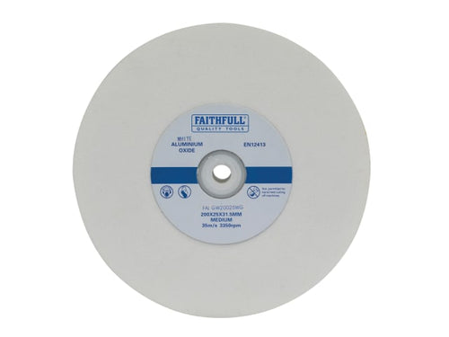 Faithfull Grinding Wheels, White Aluminium Oxide