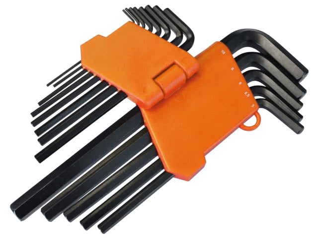 Faithfull Metric Long Arm Hex Key Set, 13 Piece