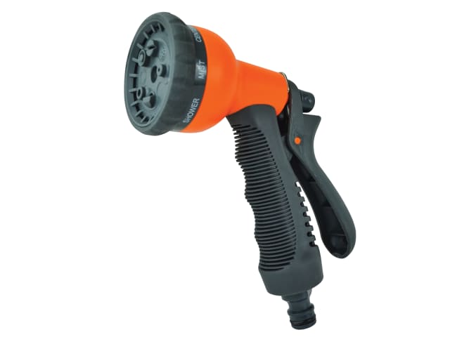 Faithfull Plastic 8 Pattern Adjustable Spray Gun