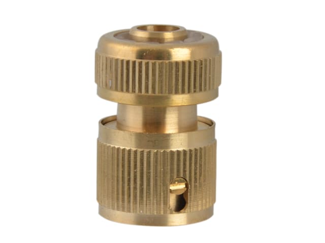 Faithfull Brass Female Water Stop Connector 12.5mm (1/2in)