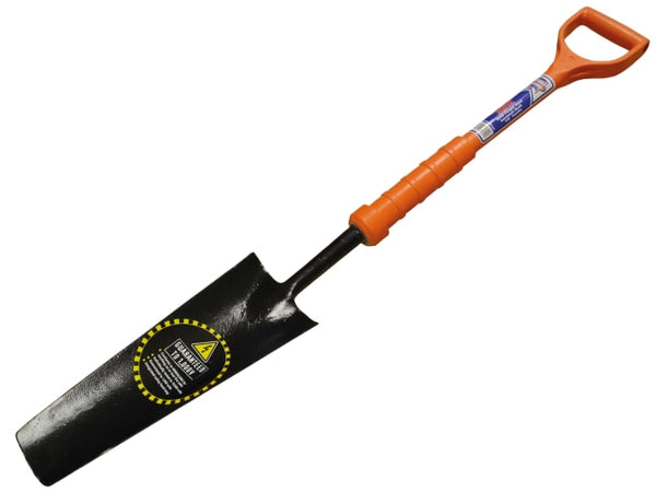 Faithfull Drainage Shovel Fibreglass Insulated Shaft YD