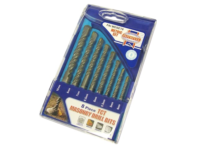 Faithfull Standard Masonry Drill Set