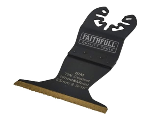 Faithfull Bi-Metal Flush Cut TiN Coated Blades