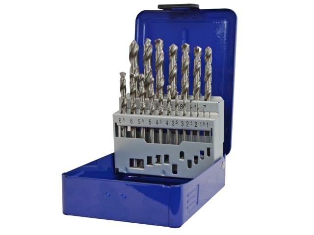 Faithfull HSS PRO Drill Sets in Metal Case