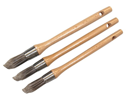 Faithfull Pointed Brush Set, 3 Piece