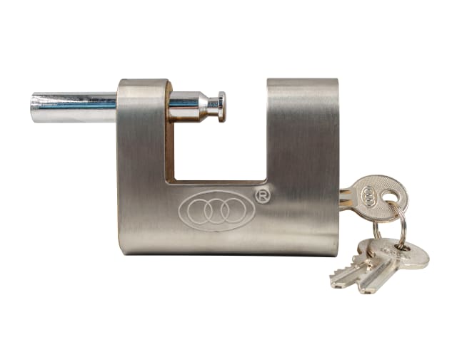 Faithfull Shutter Padlock Brass