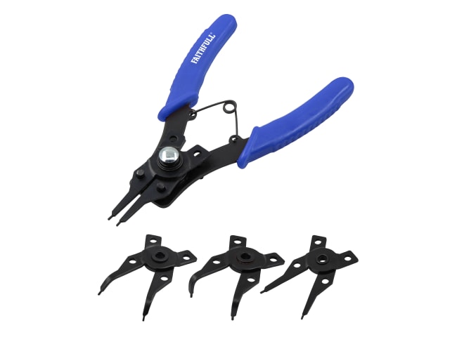 Faithfull Circlip Pliers Set, 5 Piece