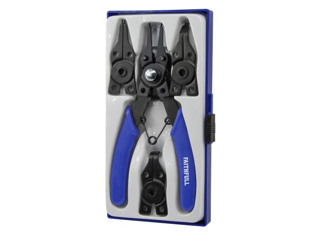 Faithfull Circlip Pliers Set, 5 Piece