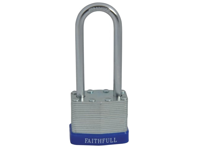 Faithfull Laminated Steel Padlock