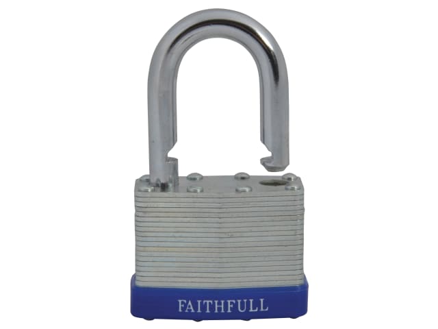 Faithfull Laminated Steel Padlock