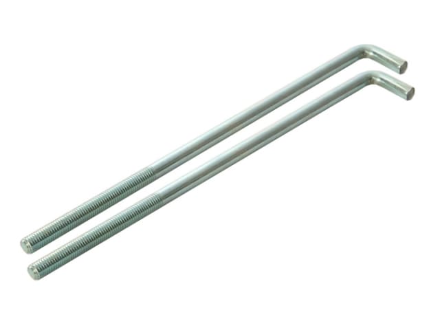 Faithfull External Building Profile - 350mm (14in) Bolts (Pack 2)