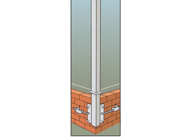 Faithfull External Building Profiles 2m (78in) and Fittings