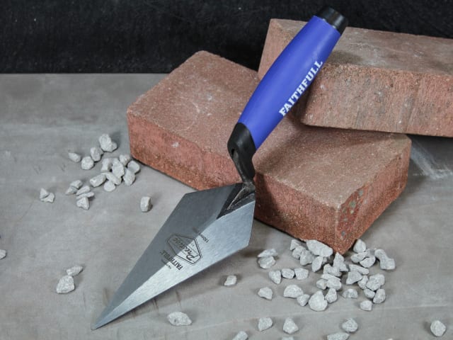 Faithfull Prestige Professional Brick Trowel Set, 4 Piece