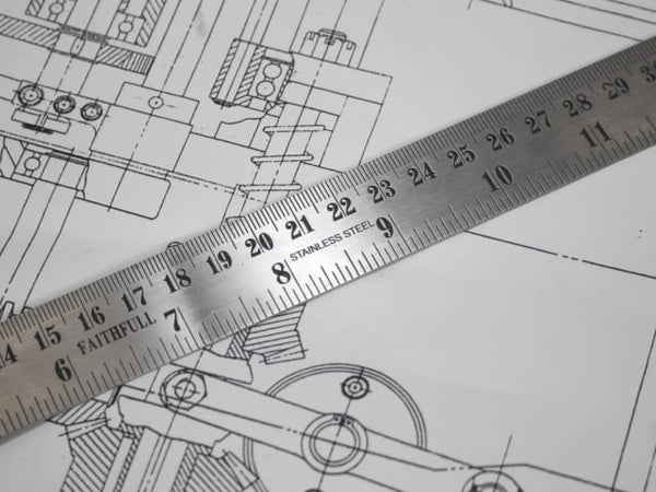 Faithfull Flexible Stainless Steel Rules