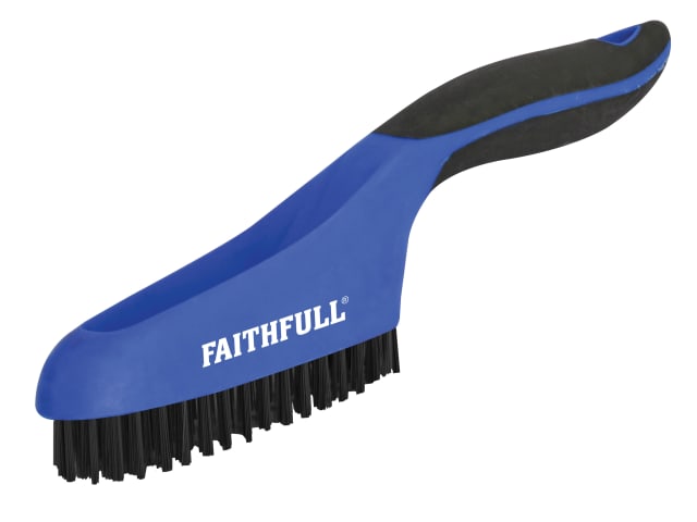 Faithfull Soft Grip Scratch Brush