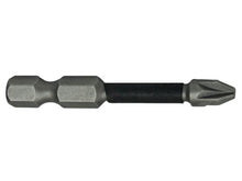 Faithfull Impact Screwdriver Bits, Pozidriv