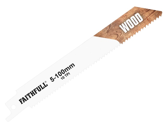 Faithfull HCS Wood Cutting Sabre Saw Blades