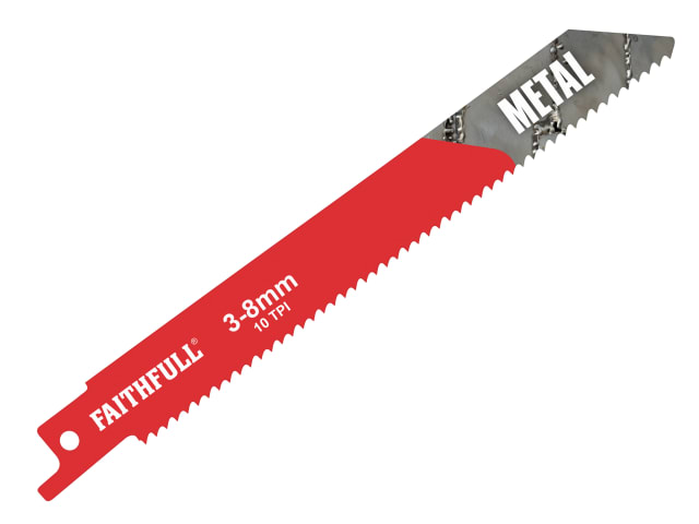 Faithfull HSS Metal Cutting Sabre Saw Blades